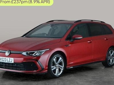 Used VW Golf VIII R-line 150 HP (110 kW) 2023 Red Estate