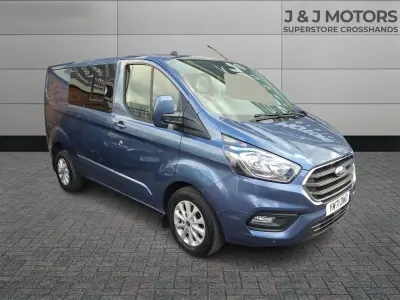 Used Ford Transit Custom Limited 130 HP (95 kW) 2022 Blue Van