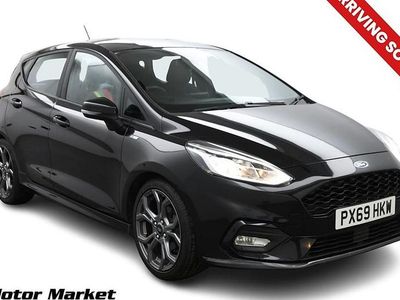 Black Used 2019 Ford Fiesta ST-Line Hatchback | £7,595 (Fair price)