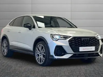 Used Audi Q3 Sportback Black Edition 148 HP (108 kW) 2023 Dew silver SUV