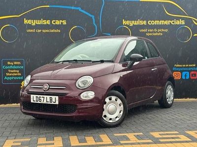 Red Used 2017 Fiat 500 Pop Hatchback | £5,490 (Fair price)