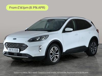 Used Ford Kuga Titanium 150 HP (110 kW) 2020 White SUV