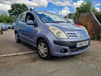 Used Nissan Pixo N-TEC 68 HP (50 kW) 2010 Grey Hatchback
