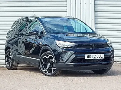 Used Vauxhall Crossland Ultimate 2022 Black SUV