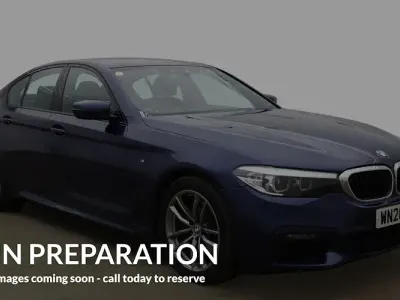 Used BMW 520 M Sport 190 HP (139 kW) 2020 Blue Sedan