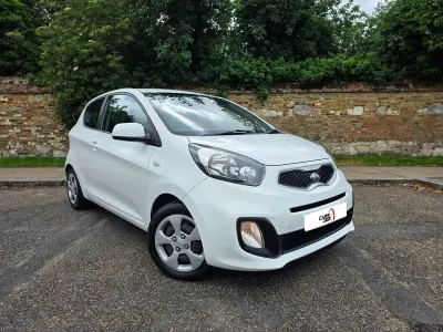 Used Kia Picanto Air 68 HP (50 kW) 2014 White Hatchback