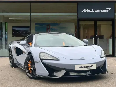Used McLaren 570S 570 HP (419 kW) 2018 Grey Cabriolet