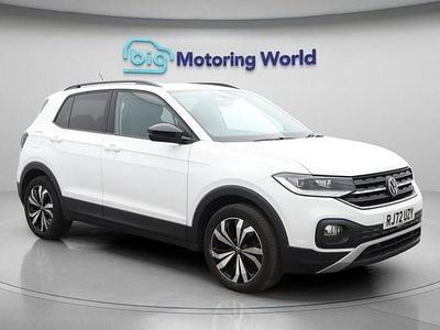 Used VW T-Cross Black Edition 110 HP (80 kW) 2022 White SUV