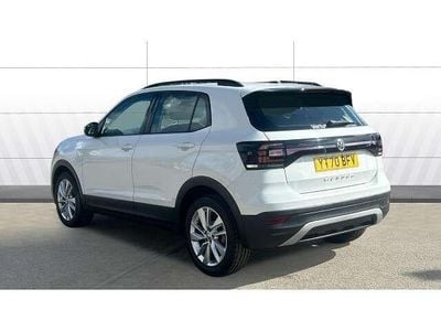 Used VW T-Cross SE 116 HP (85 kW) 2020 White SUV