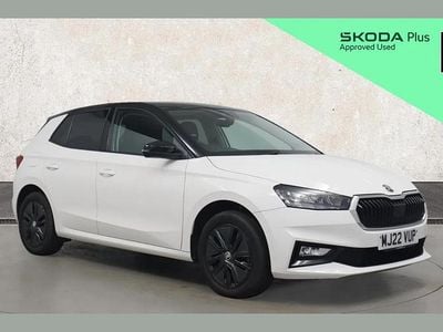 White Used 2022 Skoda Fabia Colour Edition Hatchback | £12,726 (Fair price)
