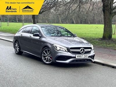 Grey Used 2017 Mercedes CLA45 AMG Shooting Brake AMG Estate | £20,995