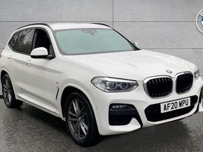 Used BMW X3 M Sport 190 HP (139 kW) 2020 White SUV