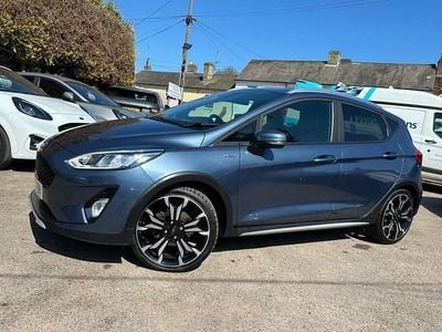 Usado Ford Fiesta Active X 125 HP (91 kW) 2021 Azul Citadino