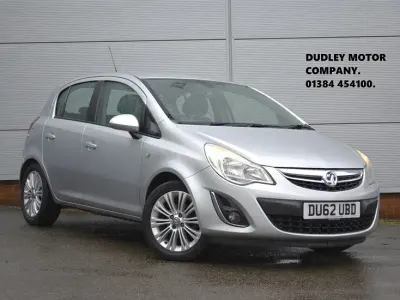 Used Vauxhall Corsa 100 HP (73 kW) 2012 Silver Hatchback