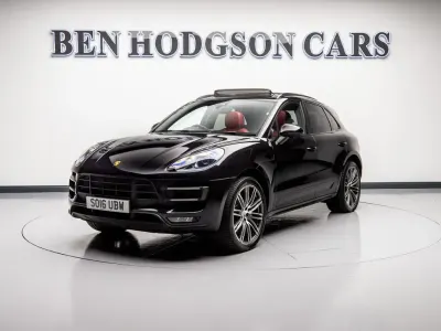 Used Porsche Macan Turbo 400 HP (294 kW) 2016 Black SUV