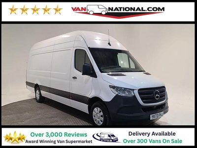 Używany Mercedes Sprinter Premium 150 KM (110 kW) 2023 Biały Van