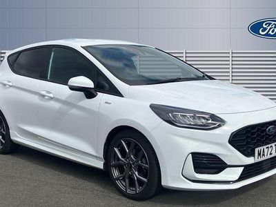 Used Ford Fiesta ST-Line 125 HP (91 kW) 2022 White Hatchback