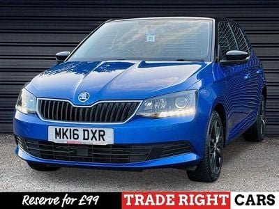 Blue Used 2016 Skoda Fabia Colour Edition Hatchback | £6,990 (Fair price)