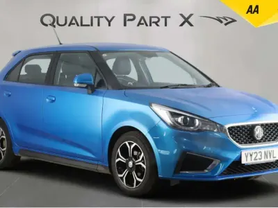 Used MG MG3 Exclusive 106 HP (77 kW) 2023 Blue Hatchback
