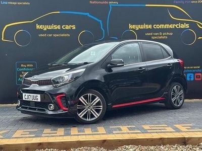 Black Used 2017 Kia Picanto GT-Line Hatchback | £7,790 (Fair price)