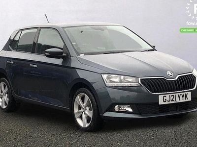 Grey Used 2021 Skoda Fabia SE L Hatchback | £9,699 (Fair price)