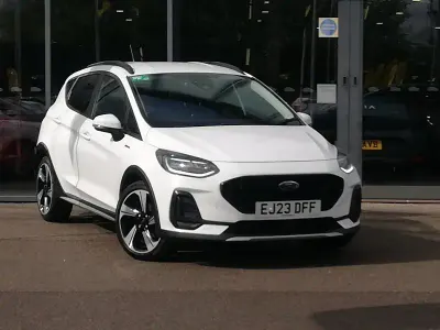 Used Ford Fiesta Active 125 HP (91 kW) 2023 White Hatchback