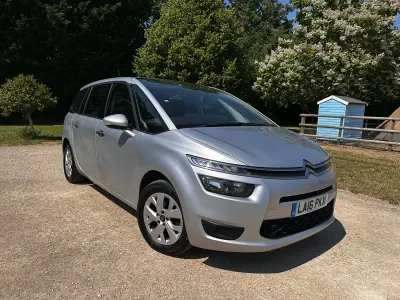 Used Citroën Grand C4 Picasso VTR Sport 100 HP (73 kW) 2016 Silver MPV