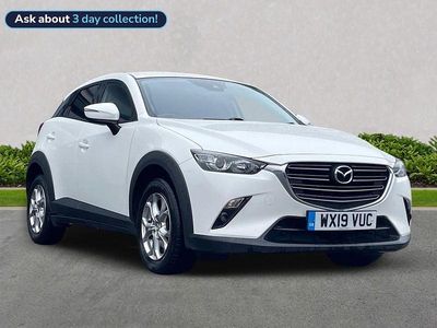 White Used 2019 Mazda CX-3 SUV | £12,999 (Fair price)