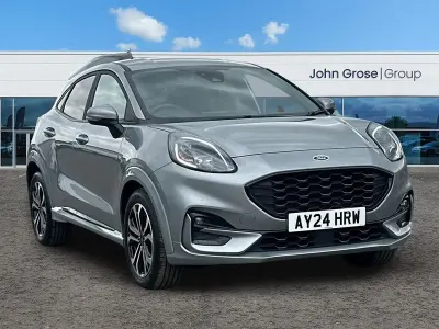 Begagnad Ford Puma ST-Line 2024 Silver SUV