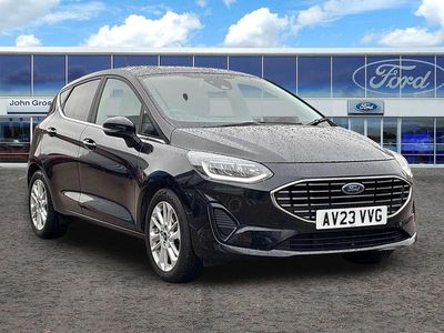Used Ford Fiesta Titanium 2023 Black Hatchback