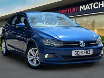 Used VW Polo SE 2018 Blue Hatchback