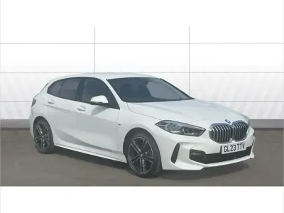 Used BMW 118 M Sport 136 HP (100 kW) 2023 White Hatchback