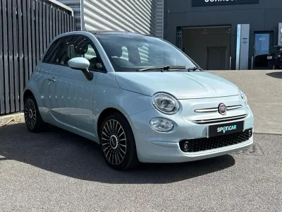 Używany Fiat 500 Launch Edition 70 KM (51 kW) 2020 Zielony Hatchback
