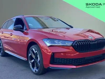 Used Skoda Superb SportLine 204 HP (150 kW) 2026 Carmine red  metallic Estate
