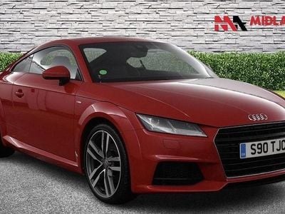 Red Used 2015 Audi TT S-Line Coupe | £9,500 (A bit pricey)