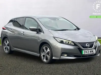 Used Nissan Leaf N-Connecta 110 kW (150 HP) 2021 Grey Hatchback