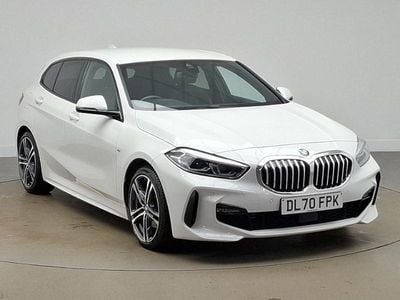 Used BMW 118 M Sport 140 HP (102 kW) 2020 White Hatchback
