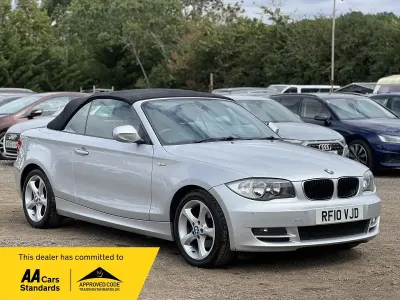 Used BMW 120 Cabriolet Comfort Edition 2010 Silver Cabriolet