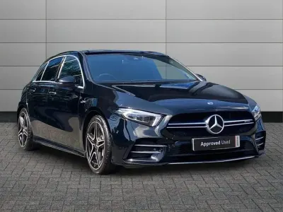 Used Mercedes A35 AMG Premium Plus 302 HP (222 kW) 2020 Black Hatchback