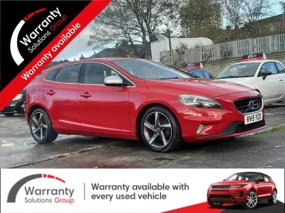 Used Volvo V40 R-Design 2015 Red Hatchback