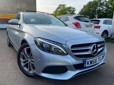 Used Mercedes C200 Premium 2017 Silver Sedan