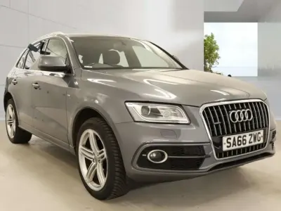 Begagnad Audi Q5 S-line plus 150 HK (110 kW) 2016 Grå SUV