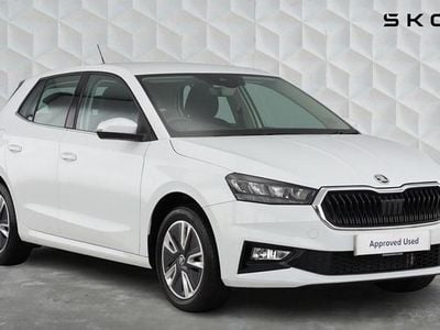 Used Skoda Fabia SE L 108 HP (79 kW) 2023 White Hatchback