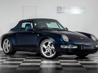 Used Porsche 996 1998 Blue Cabriolet