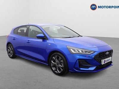 Blue Used 2023 Ford Focus ST-Line Hatchback | £16,149 (Fair price)