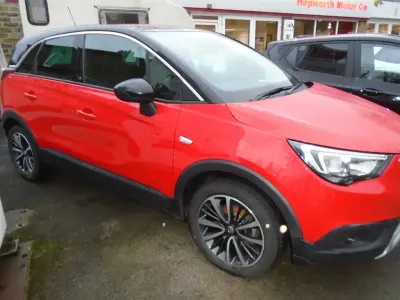 Used Vauxhall Crossland X Elite 130 HP (95 kW) 2019 Red SUV