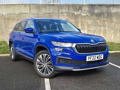 Used Skoda Kodiaq SE L Executive 110 HP (80 kW) 2022 Blue SUV