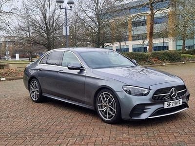 Grey Used 2021 Mercedes E220 AMG Line Premium Sedan | £17,995 (Expensive)