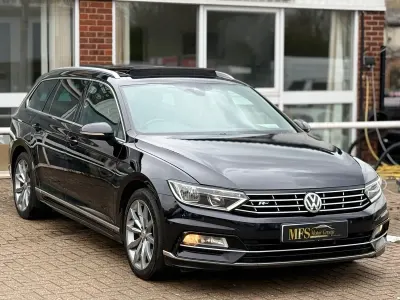 Used VW Passat R-line 190 HP (139 kW) 2018 Black Estate