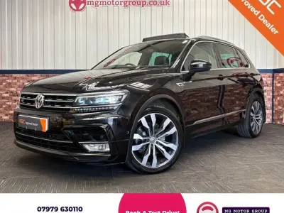 Used VW Tiguan R-line 190 HP (139 kW) 2017 Black SUV